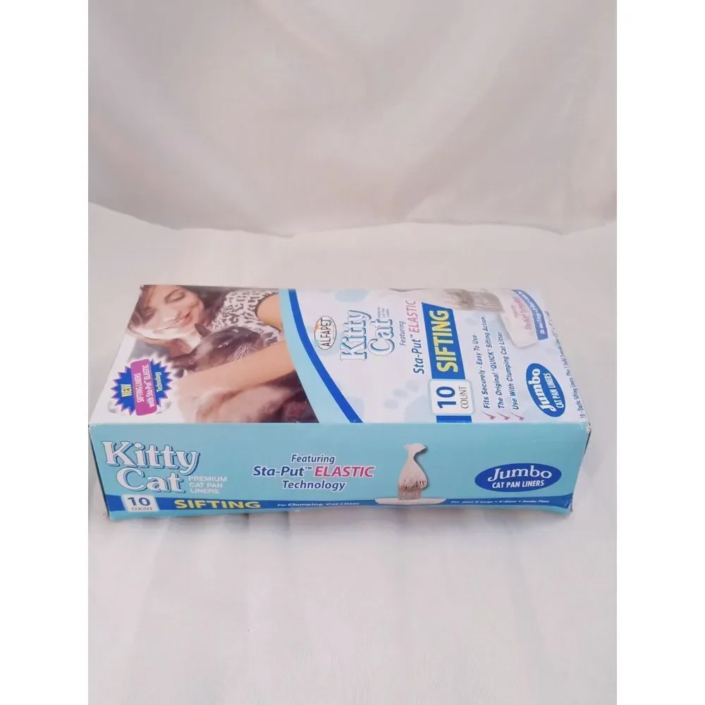Alphapet Kitty Cat Sta Put Elastic Sifting Bags 10 Ct‎